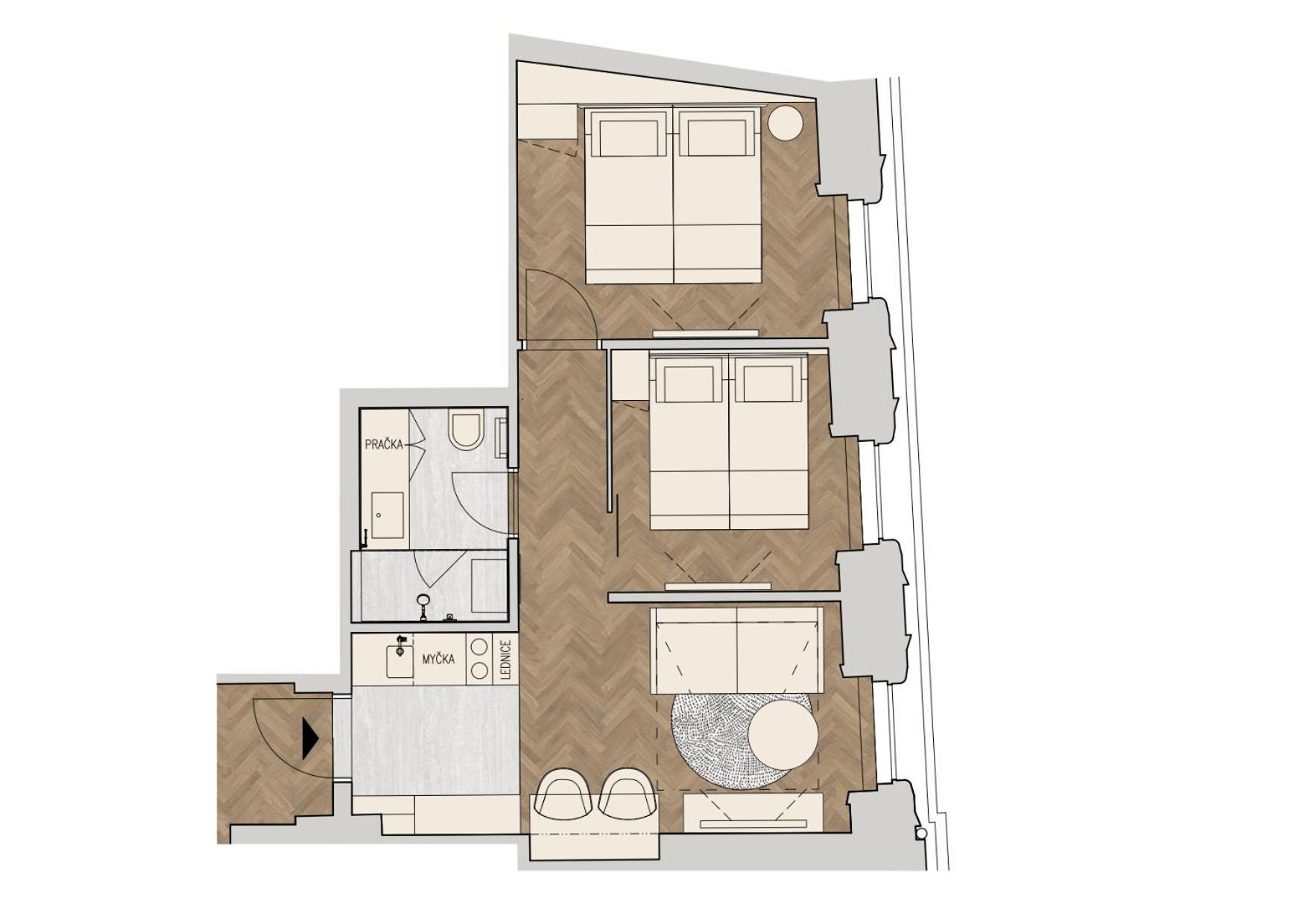 R16 Residences Прага Экстерьер фото