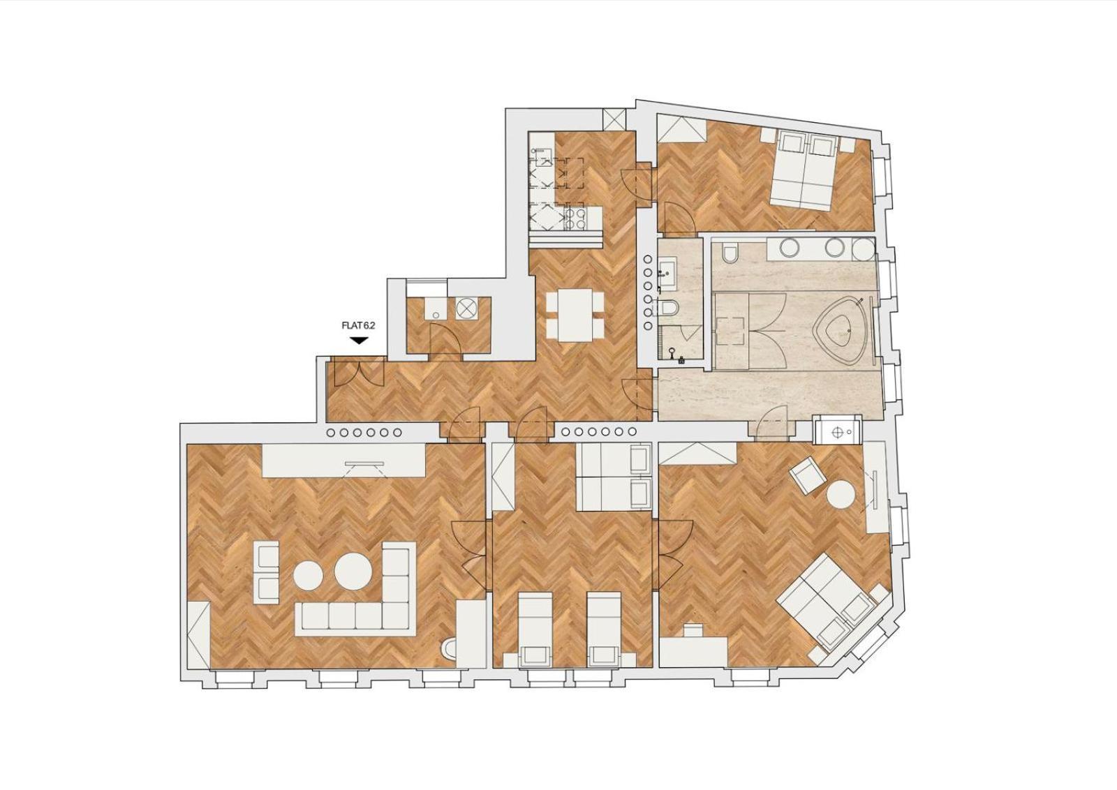 R16 Residences Прага Номер фото